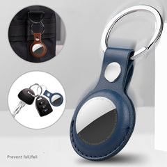 Funda de cuero PU para AirTag