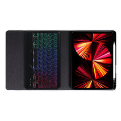 B011S Estuche de cuero con teclado Bluetooth...