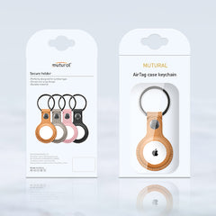 Estuche de cuero Mutural PU para AirTag