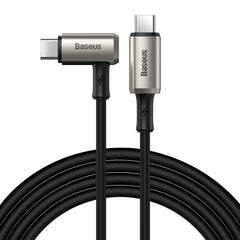 Baseus CATPN-01 1.5m Dual Type-C Cable coaxial de la misma pantalla