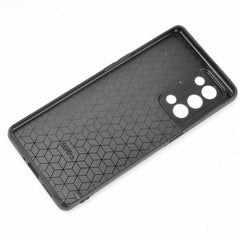 Funda PC + PU + TPU con patrón de vaca de co...