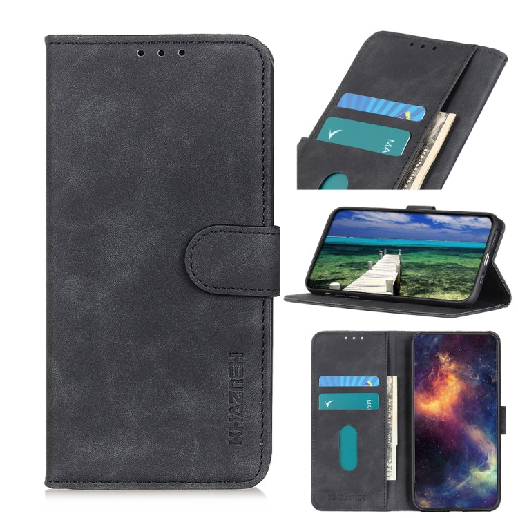 KHAZNEH Retro Texture PU + TPU Estuche de cu...