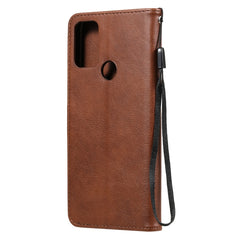 Estuche de cuero protector con tapa horizont...