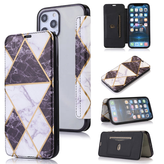 Estuche de cuero con tapa horizontal de PU +...