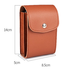 Bolsa de almacenamiento de accesorios digitales de cuero PU DY06