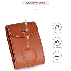 Bolsa de almacenamiento de accesorios digitales de cuero PU DY06