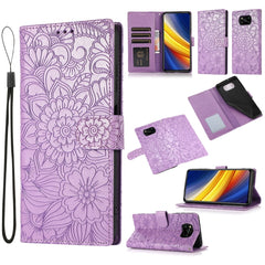 Estuche de cuero con tapa horizontal de gira...