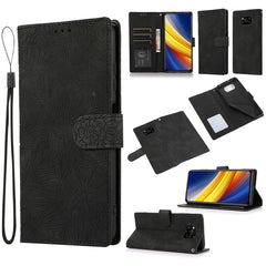 Estuche de cuero con tapa horizontal de gira...