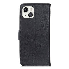 KHAZNEH Estuche de cuero con tapa horizontal...