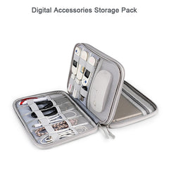 Bolsa de almacenamiento de accesorios digitales de doble capa SM01S