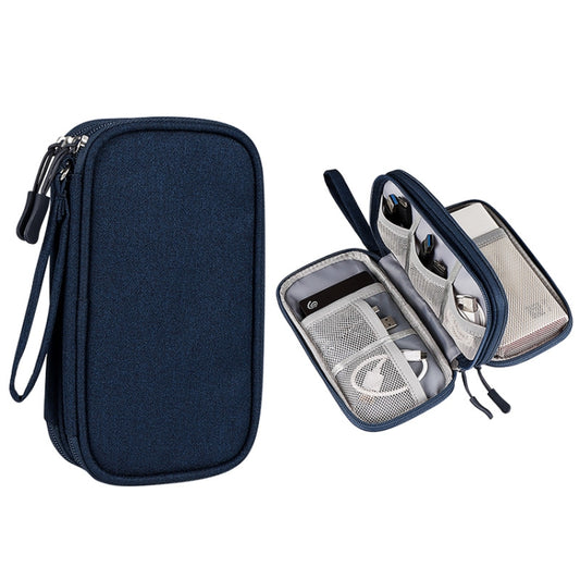 Bolsa de almacenamiento de accesorios digitales de doble capa SM05