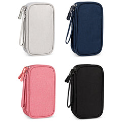 Bolsa de almacenamiento de accesorios digitales de doble capa SM05