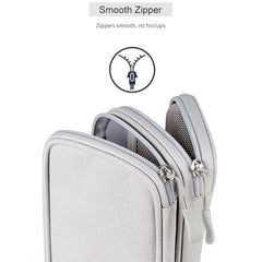 Bolsa de almacenamiento de accesorios digitales de doble capa SM05