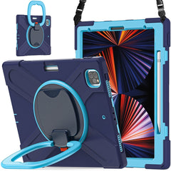 Funda protectora de silicona + PC con soport...