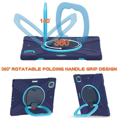 Funda protectora de silicona + PC con soport...