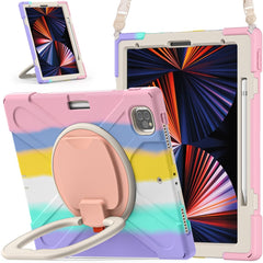 Funda protectora de silicona + PC con soport...