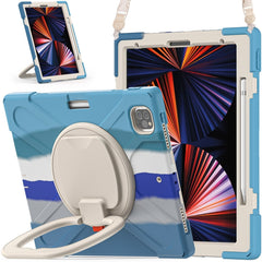 Funda protectora de silicona + PC con soport...
