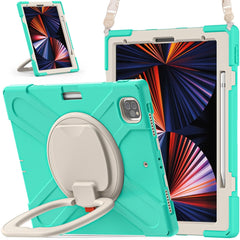 Funda protectora de silicona + PC con soport...