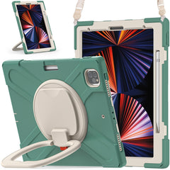 Funda protectora de silicona + PC con soport...