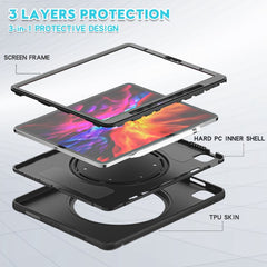 Estuche protector de TPU + PC a prueba de go...