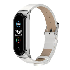 Para Xiaomi Mi Band 6 / 5 / 4 / 3 Correa de cuero