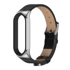Para Xiaomi Mi Band 6 / 5 / 4 / 3 Correa de cuero