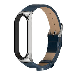 Para Xiaomi Mi Band 6 / 5 / 4 / 3 Correa de cuero