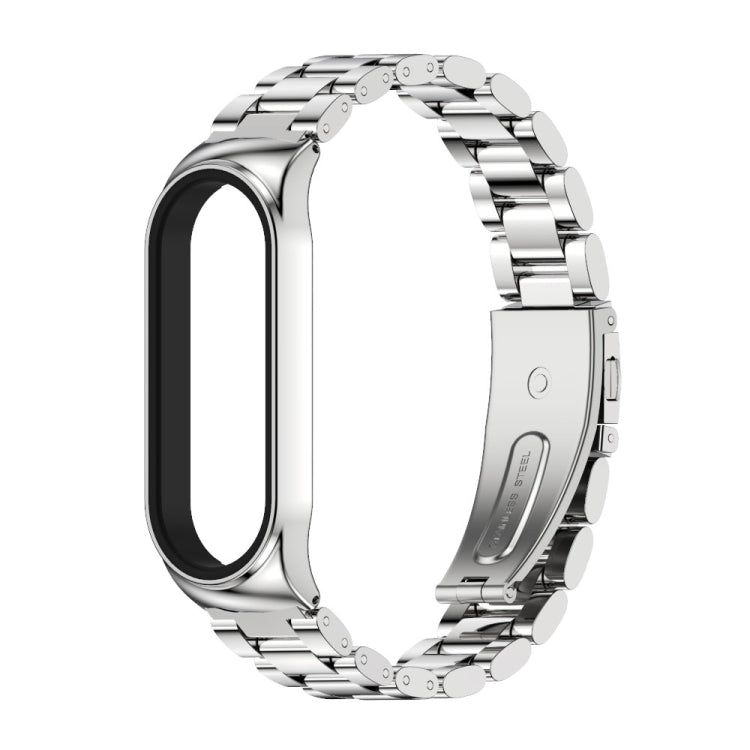 Para Xiaomi Mi Band 6 / 5 / 4 / 3 Correa de reloj de acero inoxidable