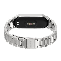Para Xiaomi Mi Band 6 / 5 / 4 / 3 Correa de reloj de acero inoxidable