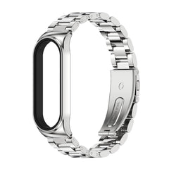 Para Xiaomi Mi Band 6 / 5 / 4 / 3 Correa de reloj de acero inoxidable