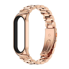 Para Xiaomi Mi Band 6 / 5 / 4 / 3 Correa de reloj de acero inoxidable