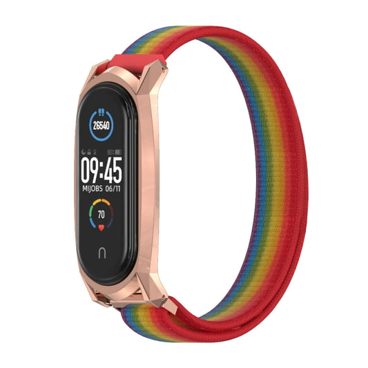 Para Xiaomi Mi Band 6/5/4/3 correa de reloj de nailon