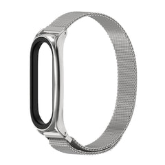 Para Xiaomi Mi Band 6 / 5 / 4 / 3 Correa de reloj de acero inoxidable