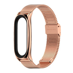 Para Xiaomi Mi Band 6 / 5 / 4 / 3 Correa de reloj de acero inoxidable