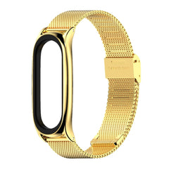 Para Xiaomi Mi Band 6 / 5 / 4 / 3 Correa de reloj de acero inoxidable