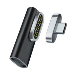 Adaptador macho tipo C magnético de 100 W tipo C hembra a 20 pines