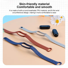 Para Xiaomi Mi Band 6 / 5 Correa de reloj de silicona universal