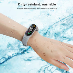 Para Xiaomi Mi Band 6 / 5 Correa de reloj de silicona universal