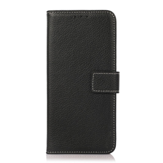 Estuche de cuero con tapa horizontal Litchi ...