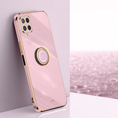 XINLI Straight 6D Plating Gold Edge TPU Estu...