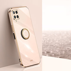 XINLI Straight 6D Plating Gold Edge TPU Estu...