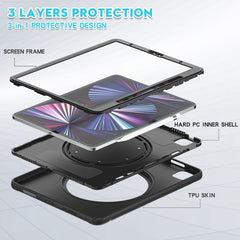 Estuche protector de TPU + PC a prueba de go...