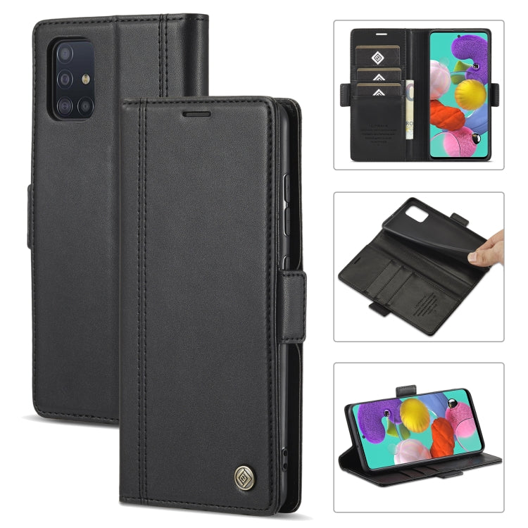LC.IMEEKE Hebilla magnética PU + TPU Estuche...