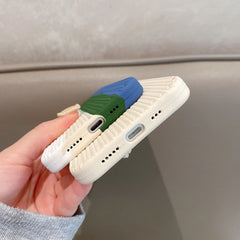 Estuche protector de silicona con textura de...