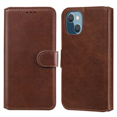 Estuche de cuero con tapa horizontal clásica...