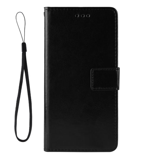 Estuche de cuero con tapa horizontal y textu...
