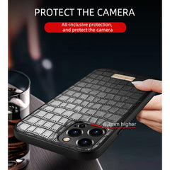 Funda Protectora TPU Textura Cocodrilo SULAD...
