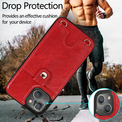 Funda protectora de cuero PU + TPU a prueba ...