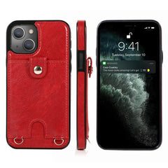 Funda protectora de cuero PU + TPU a prueba ...