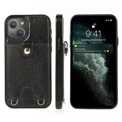 Funda protectora de cuero PU + TPU a prueba ...